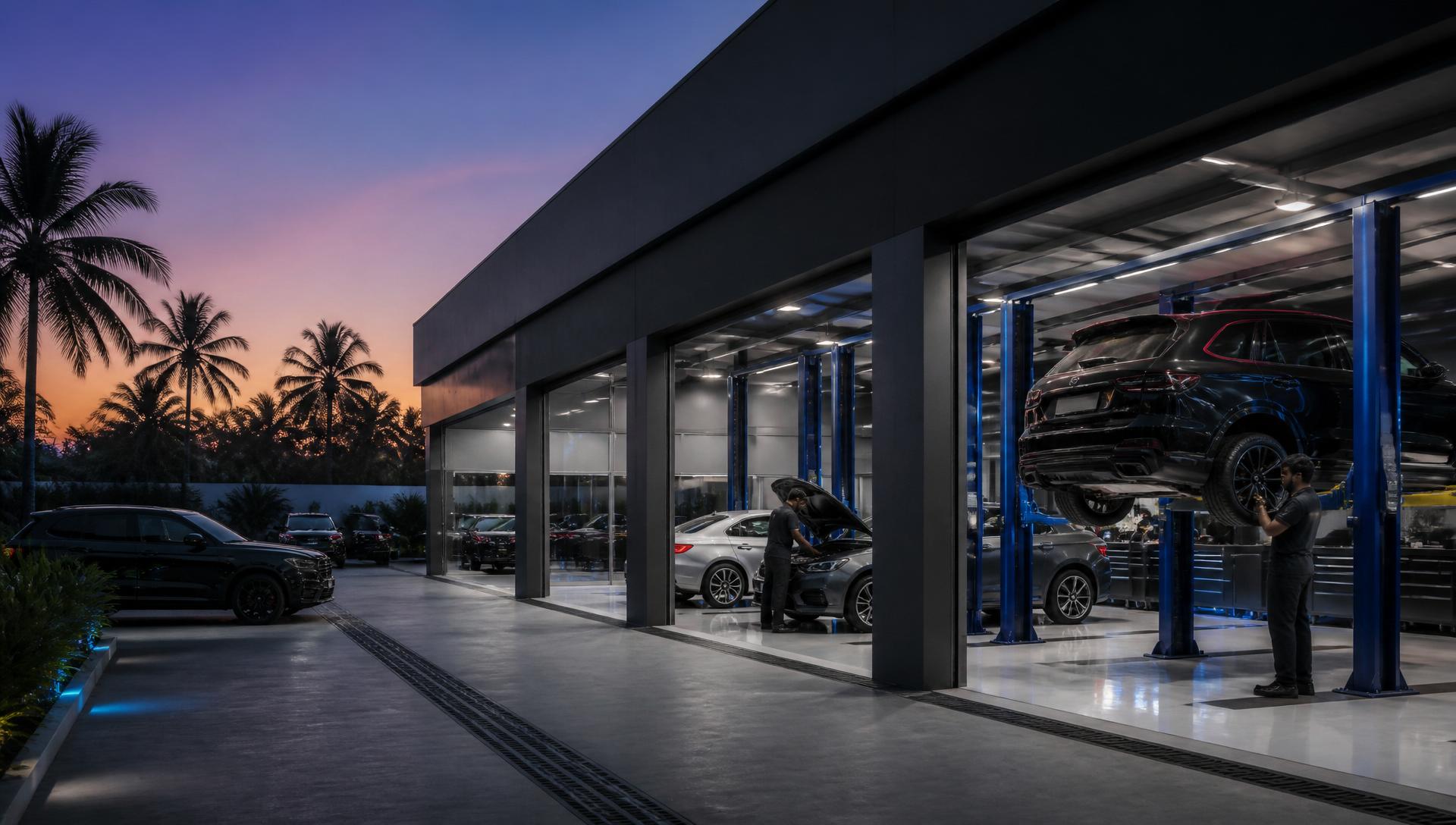GASS Goa premium automotive service station